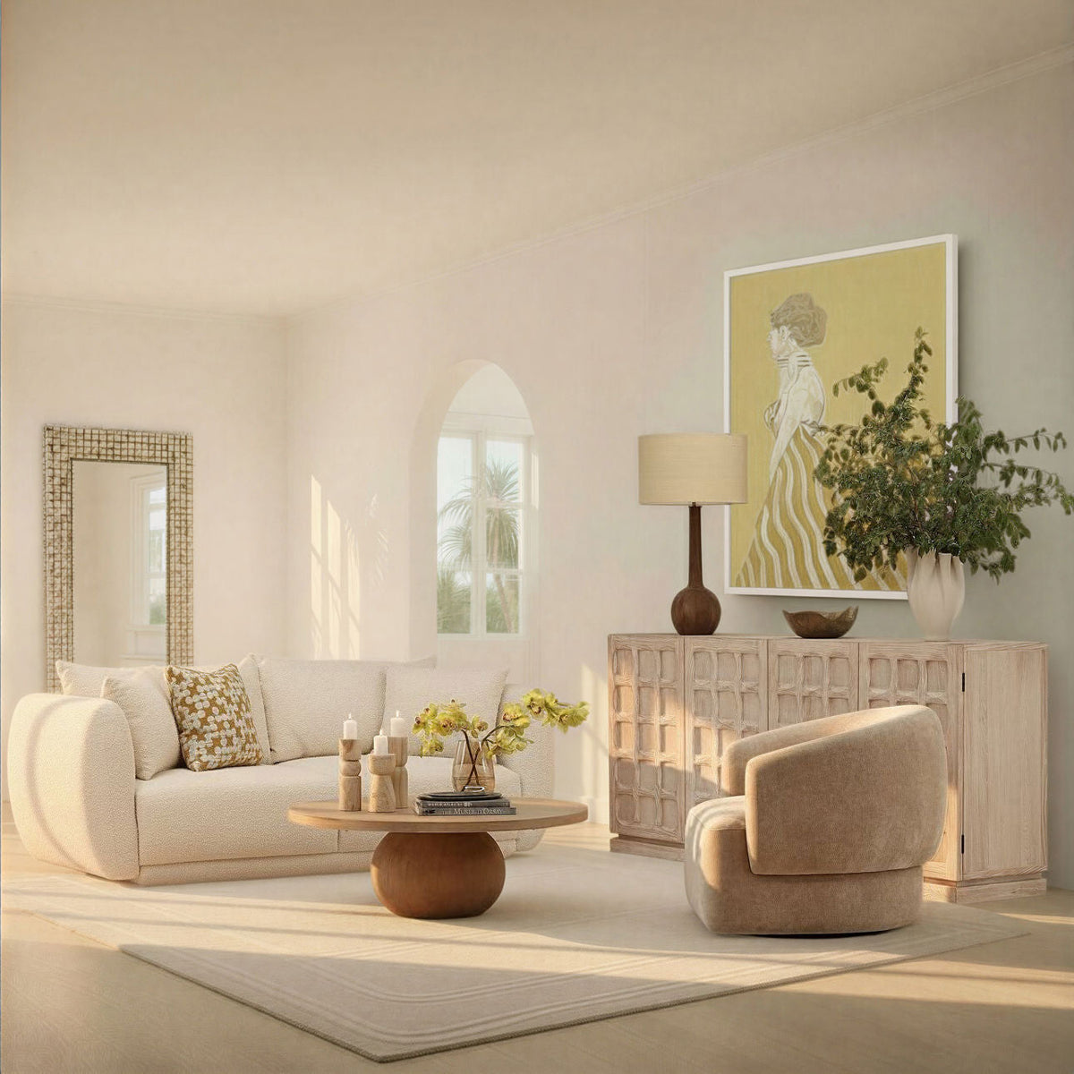 Boucle Sofas & Chairs