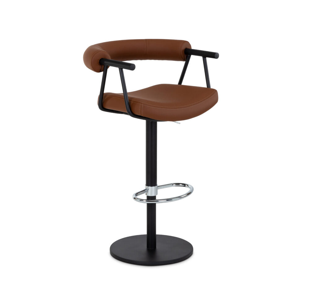 Bruso Adjustable Swivel Stool Bar Stools Elite Modern