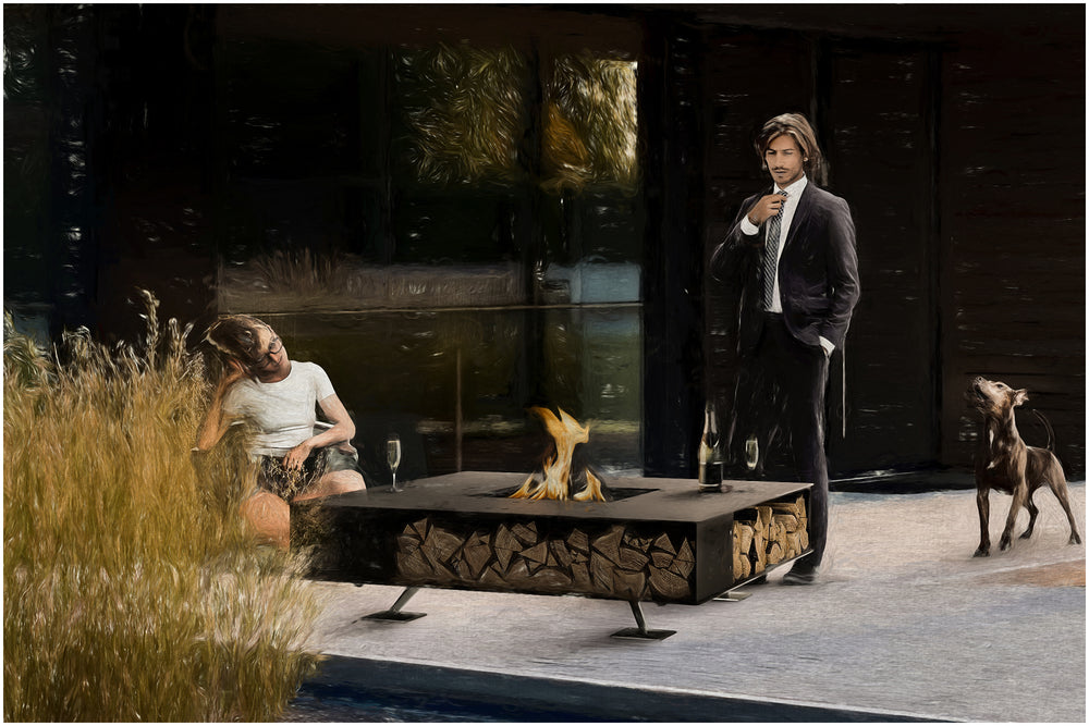 Toast Fire pit Outdoor / Outdoor Fire Tables AK47 Design