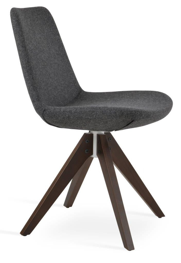 Eiffel Pyramid Swivel Dining Chair Dining Chairs Soho Concept