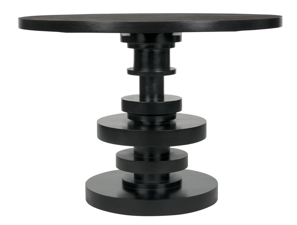 Corum Round Table Round Dining Tables Noir