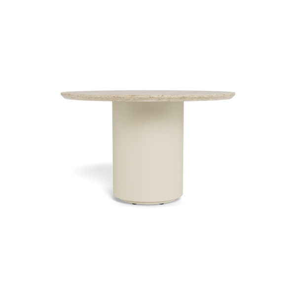 Santorini Stone Round Dining Table 48" Outdoor Dining Tables Harbour Outdoor