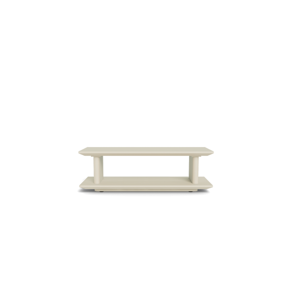 Santorini Slatted Rectangle Side Table Outdoor Coffee Tables Harbour Outdoor