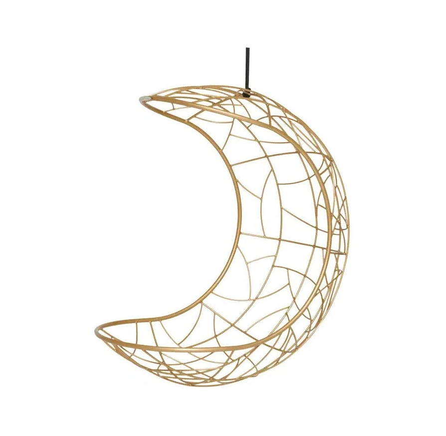 Lucky Bean Hanging Swing Chair in Gold Hanging Chairs Studio Stirling