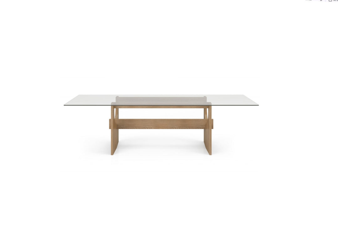 Kobe Glass Dining Table Dining Tables Huppe