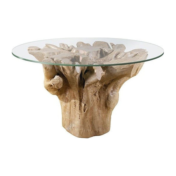 Cast Root Round Dining Table , Bois