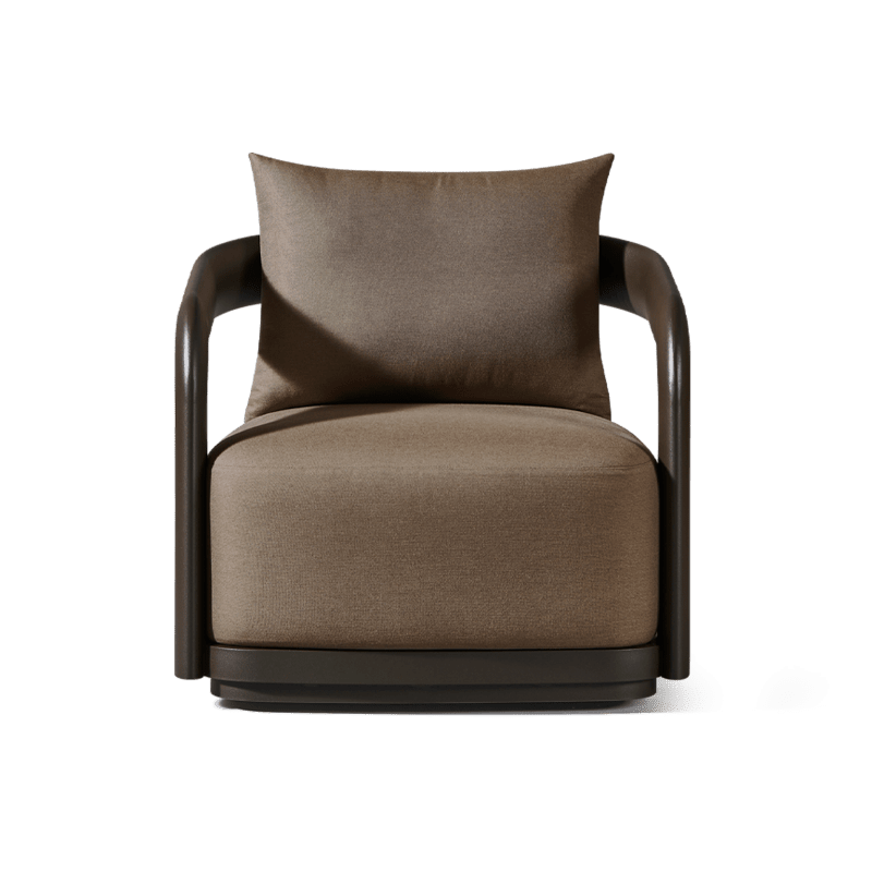Chloe Aluminum Swivel Lounge Chair | ModernFurnishings.com – Modern Studio