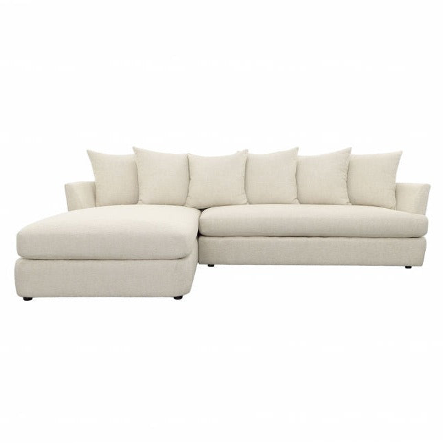 Irinia Chaise Sectional Sectionals Modern Studio