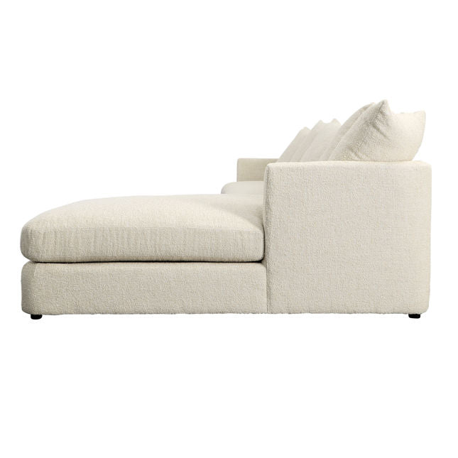 Irinia Chaise Sectional Sectionals Modern Studio