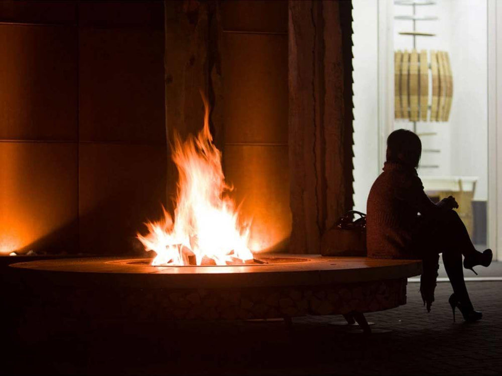 Ercole Marble Fire Pit Outdoor / Outdoor Fire Tables AK47 Design