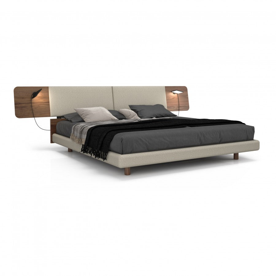 FRANK UPHOLSTERED BED By Huppe Beds Huppe