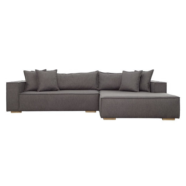 Clarisse Chaise Sectional Sectionals Modern Studio