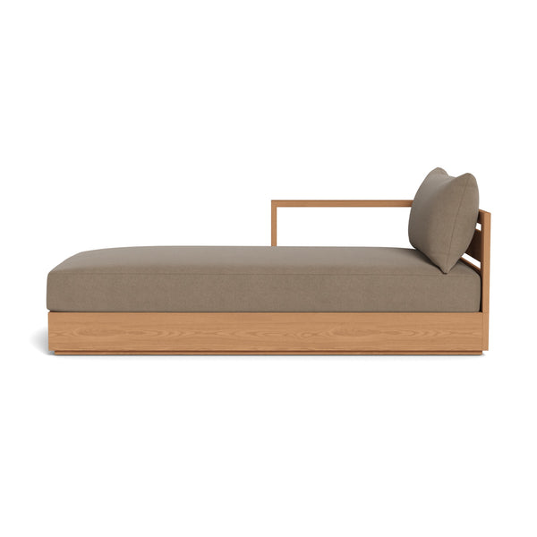 Hayman Teak Chaise Left by Harbour