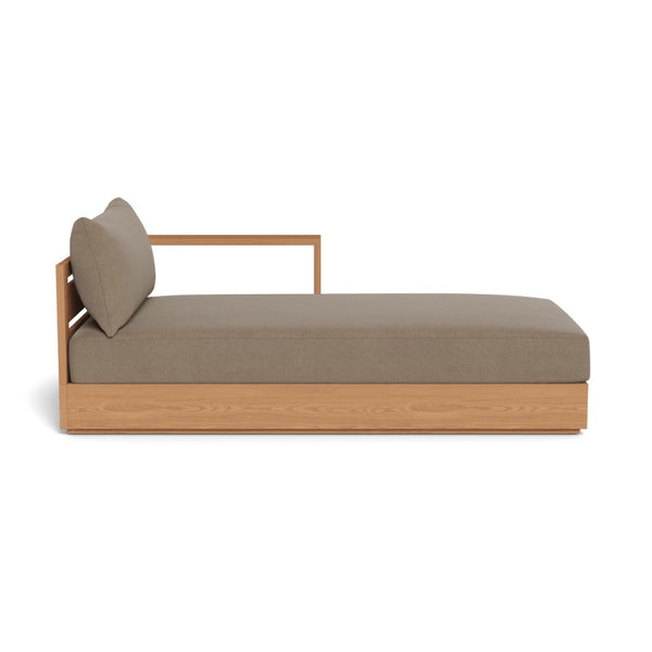 Hayman Teak Chaise Right by Harbour