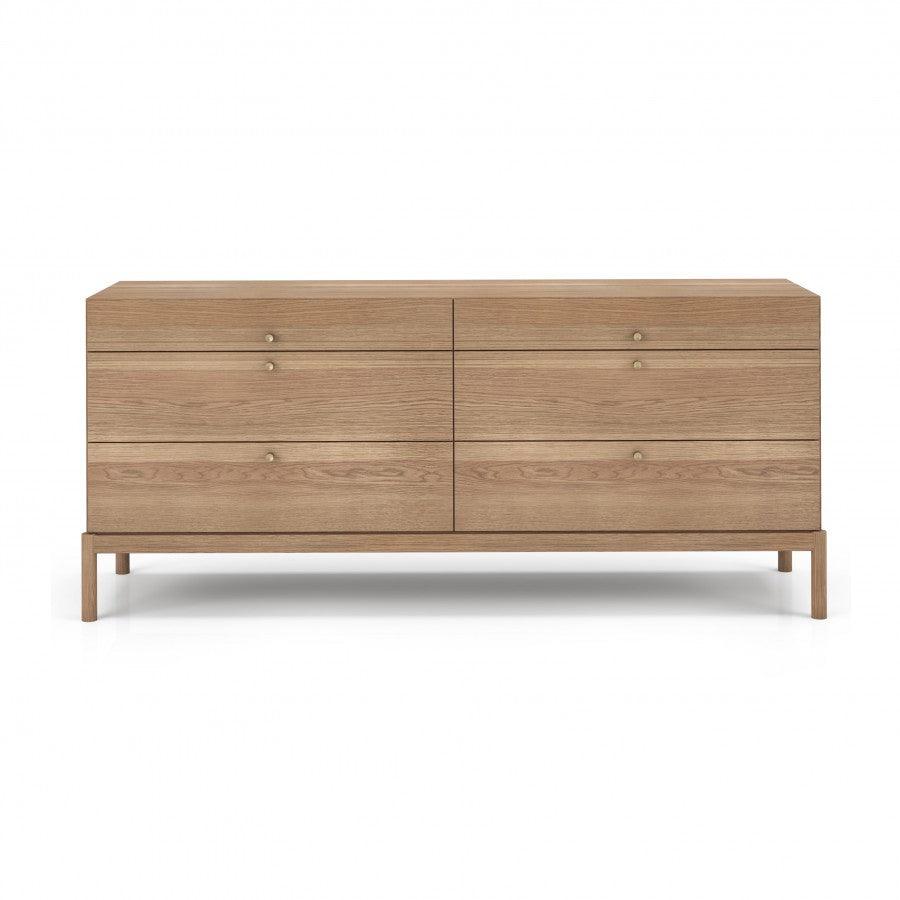 Lawrence 6 Drawer Dresser By Huppe | modernfurnishings.com Modern Studio Lawrence 6 Drawer Dresser By Huppe | modernfurnishings.com Modern Studio