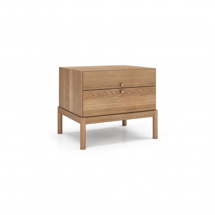LAWRENCE 2 DRAWER NIGHTSTAND By Huppe Nightstands Huppe