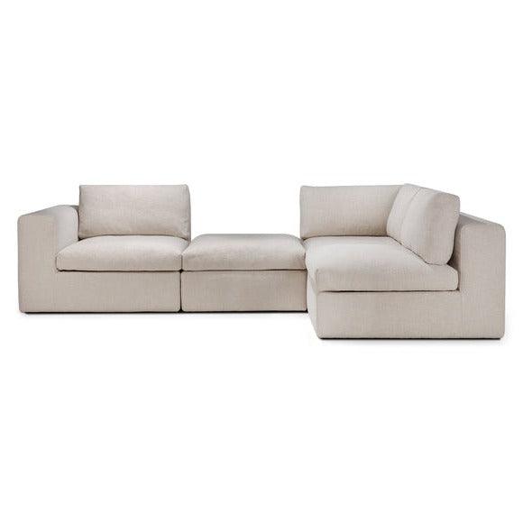 Mellow 4-Piece Open Back Sectional Sectionals Ethnicraft