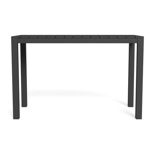 Pacific Aluminum Rectangle Bar Table by Harbour