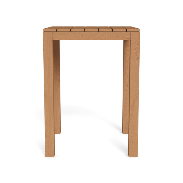 Pacific Teak Square Bar Table by Harbour