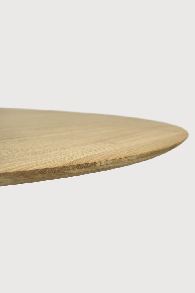 Corto Round Dining Table by Ethnicraft Dining Table Ethnicraft
