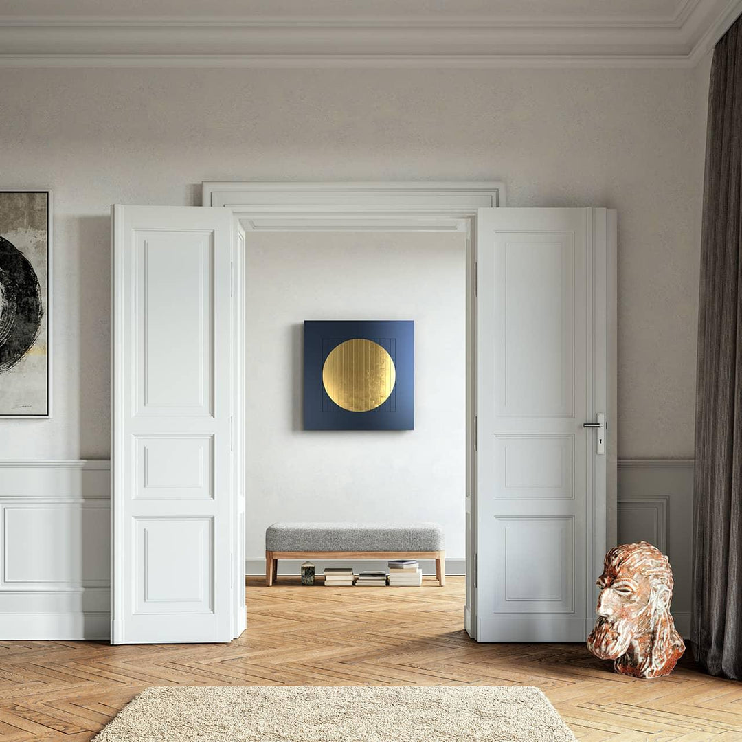 QLOCKTWO MOON 90 Wall Clocks Qlocktwo