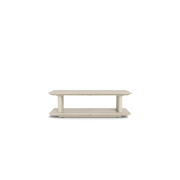 Santorini Stone Rectangle Side Table Outdoor Side Tables Harbour Outdoor