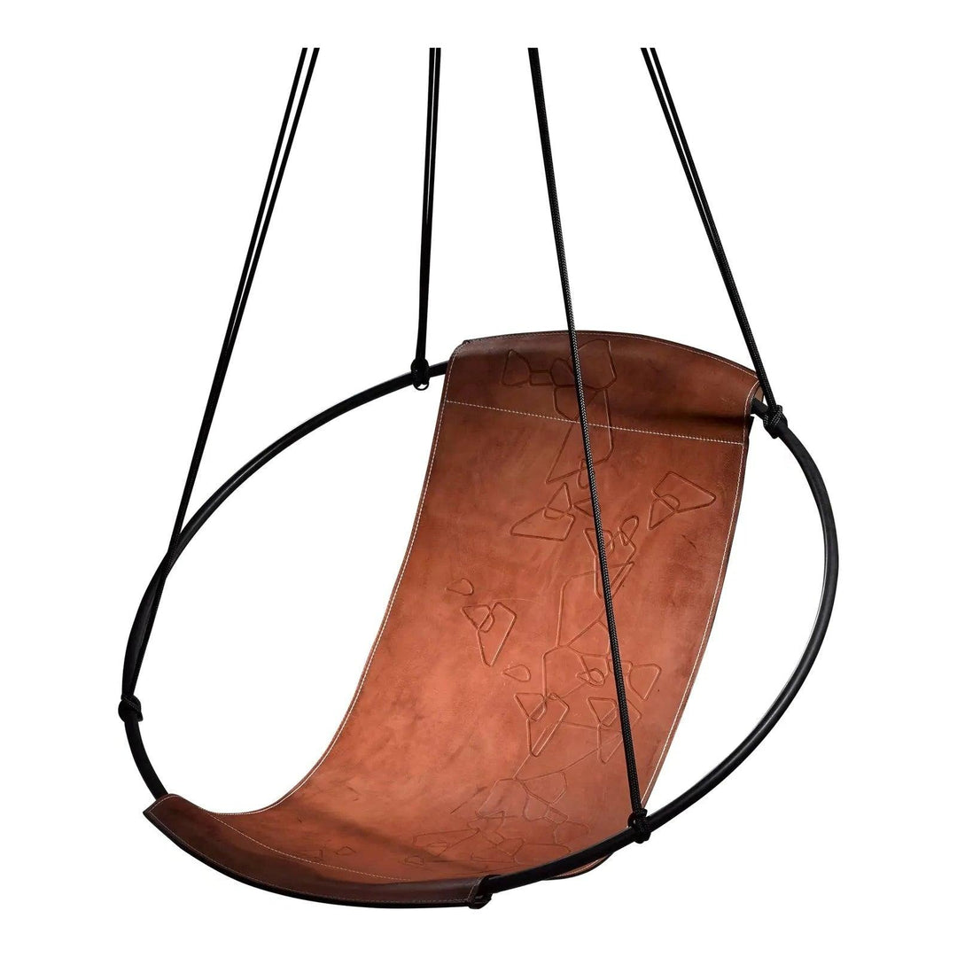 SLING Chair Debossed Contrast Patterns Hanging Chairs Studio Stirling