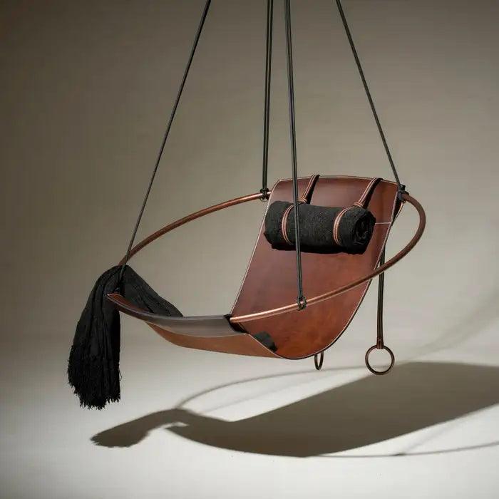 SLING Chair in South African Leather Hanging Chairs Studio Stirling