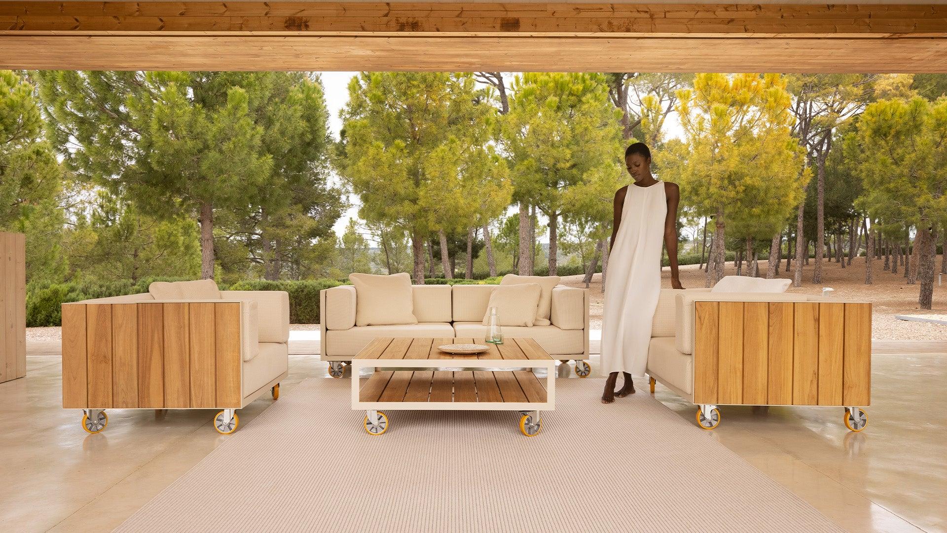 Vineyard Extra-Large Sofa Legs by Vondom | Modern Rustic Outdoor Furniture – Modern Studio