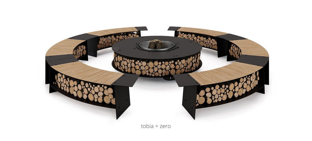 ZERO Wood FIRE PIT Outdoor / Outdoor Fire Tables AK47 Design