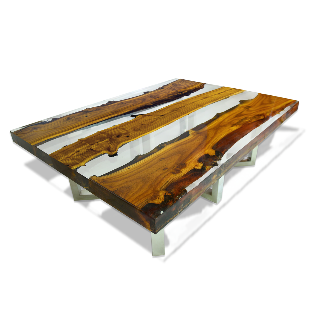 Attis Silverberry Wood Coffee Table Coffee Tables Arditi Collection