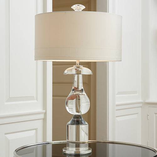 Classic Bulb Crystal Table Lamp Lighting Global