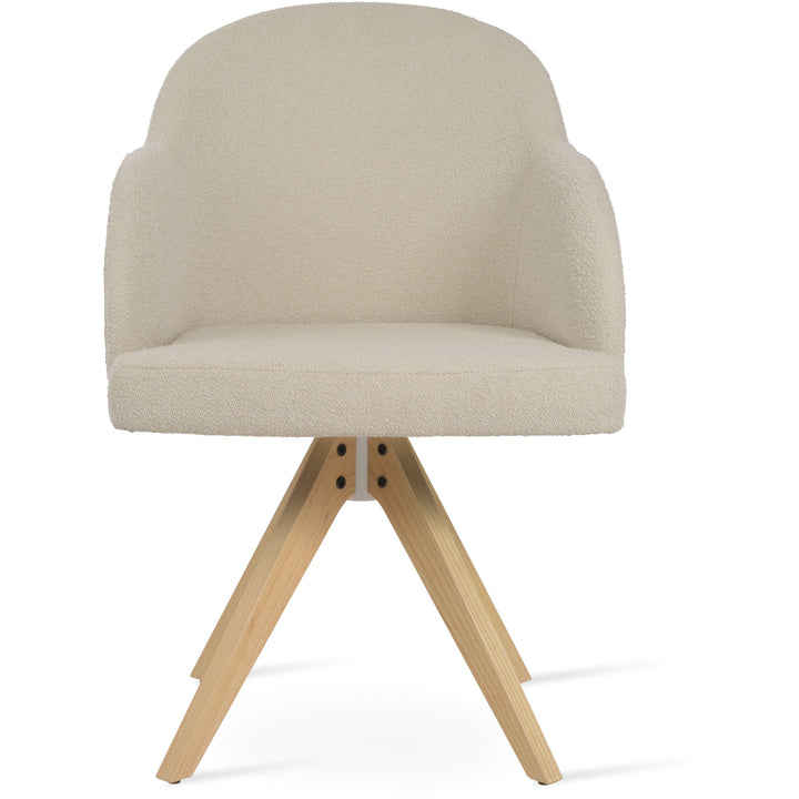 Alice Pyramid Swivel Dining Chairs Soho Concept