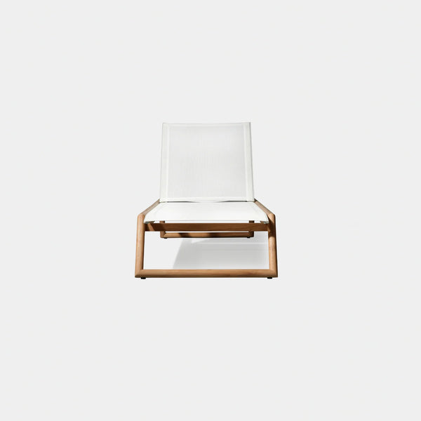 BREEZE XL TEAK STACKING SUN LOUNGE Harbour Outdoor