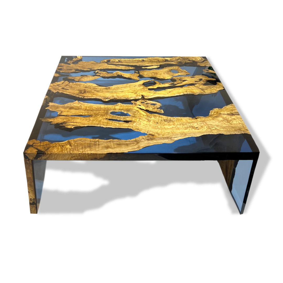 Blue Waterfall Olive Coffee Table Coffee Tables Arditi Collection