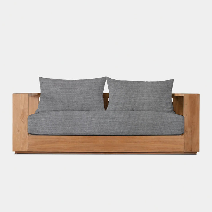 HAYMAN TEAK 2 SEAT SOFA