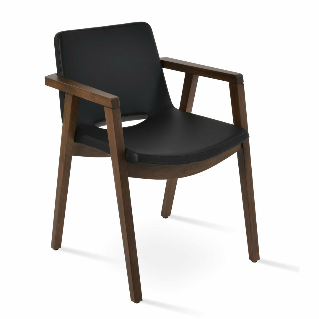 Nevada Wood Arm Chair - Modern Studio 