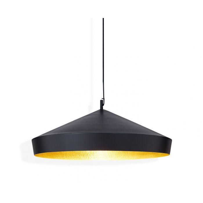 BEAT LED FLAT PENDANT BLACK Hanging Tom Dixon
