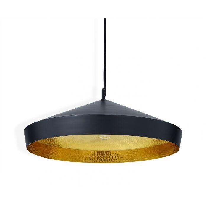 BEAT LED FLAT PENDANT BLACK Hanging Tom Dixon