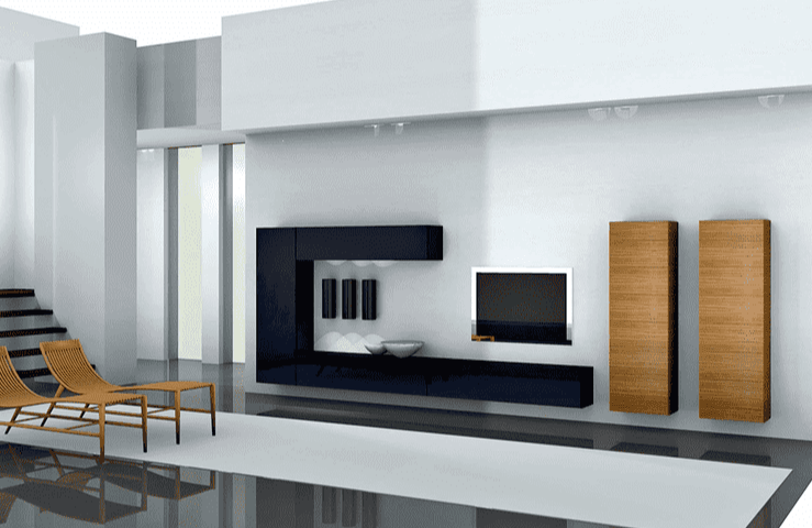 Bella Wall Unit Entertainment Centers Modern Studio