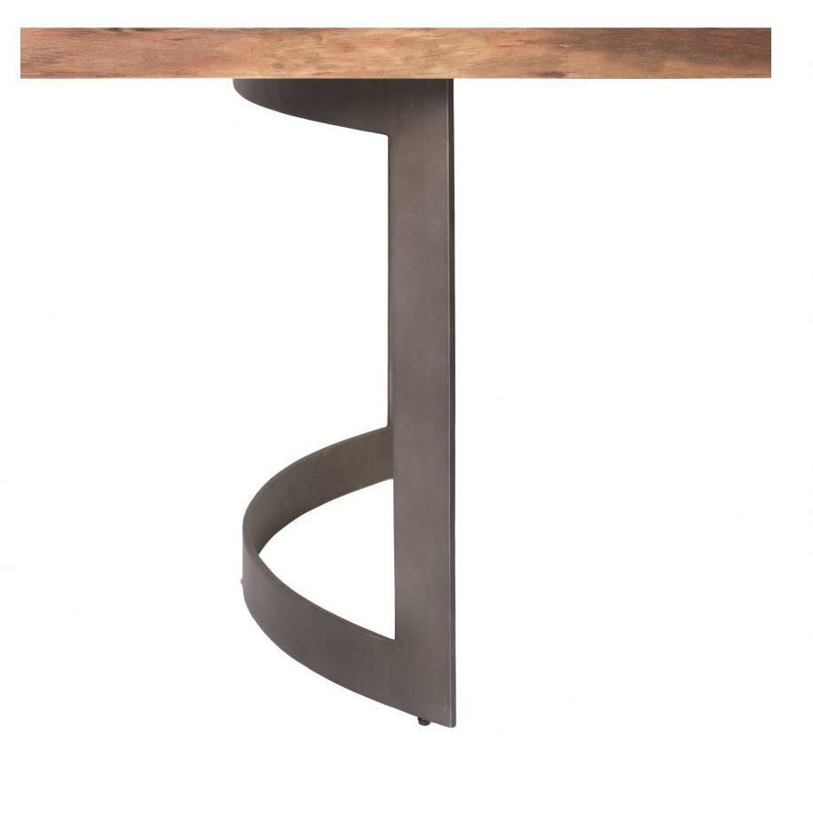 BENT SOLID SLAB DINING TABLE Dining Tables Moes Home
