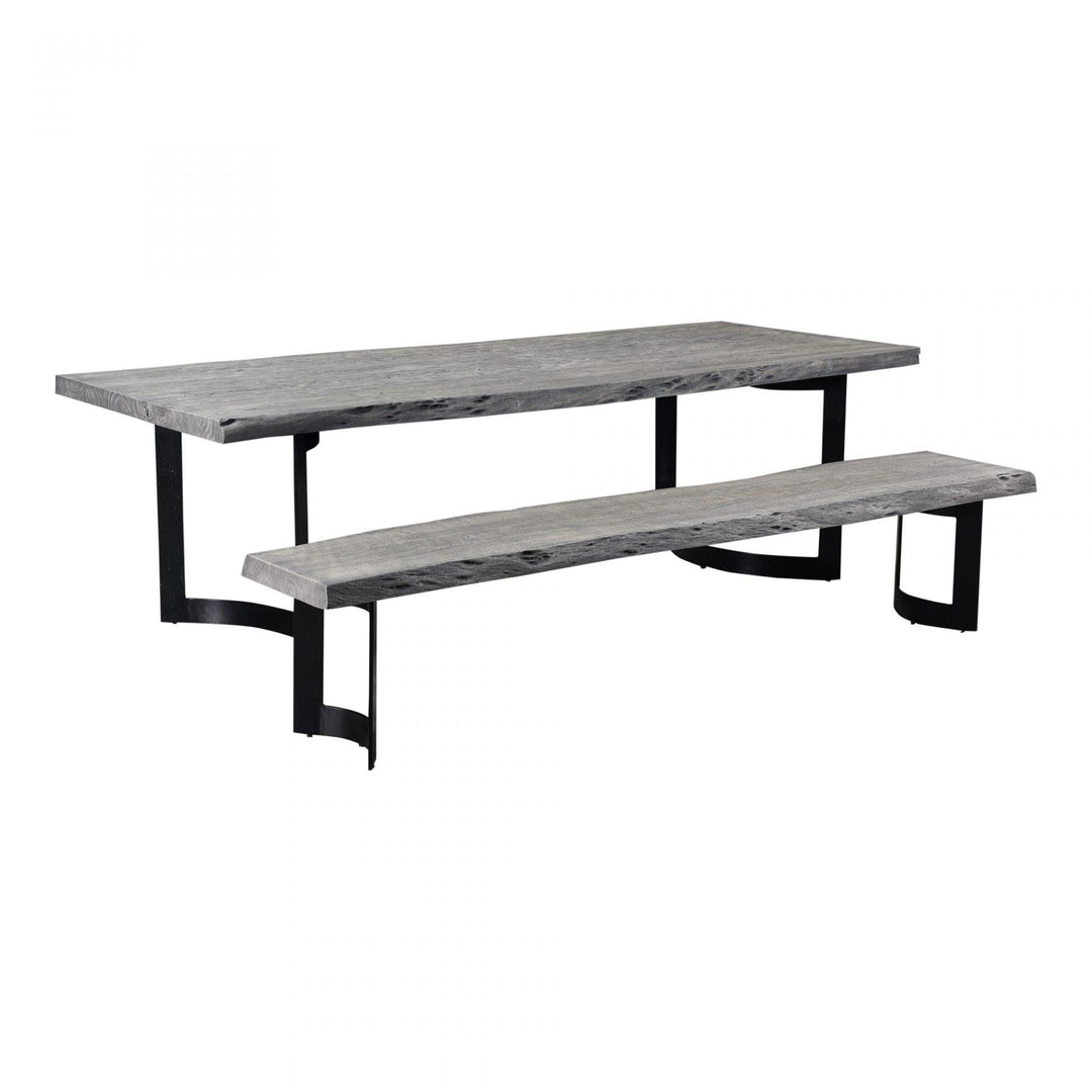 BENT SOLID SLAB DINING TABLE Dining Tables Moes Home