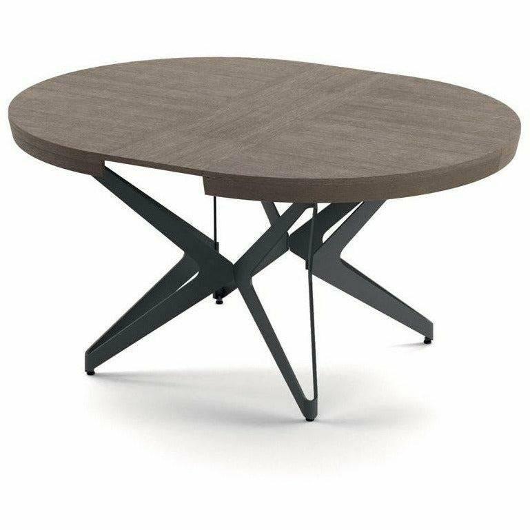 Big Round Expandable Dining Table By Ozzio Italia Dining Table Ozzio Italia