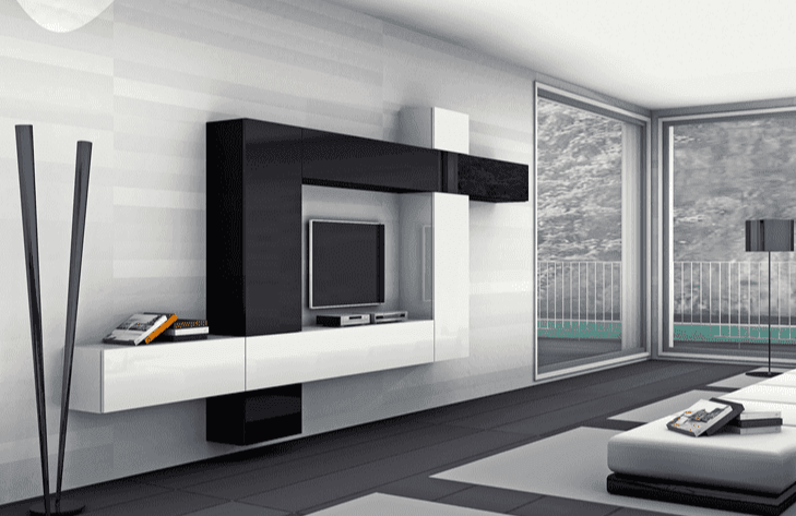 Cosmopolitan Entertainment Unit Entertainment Centers Modern Studio