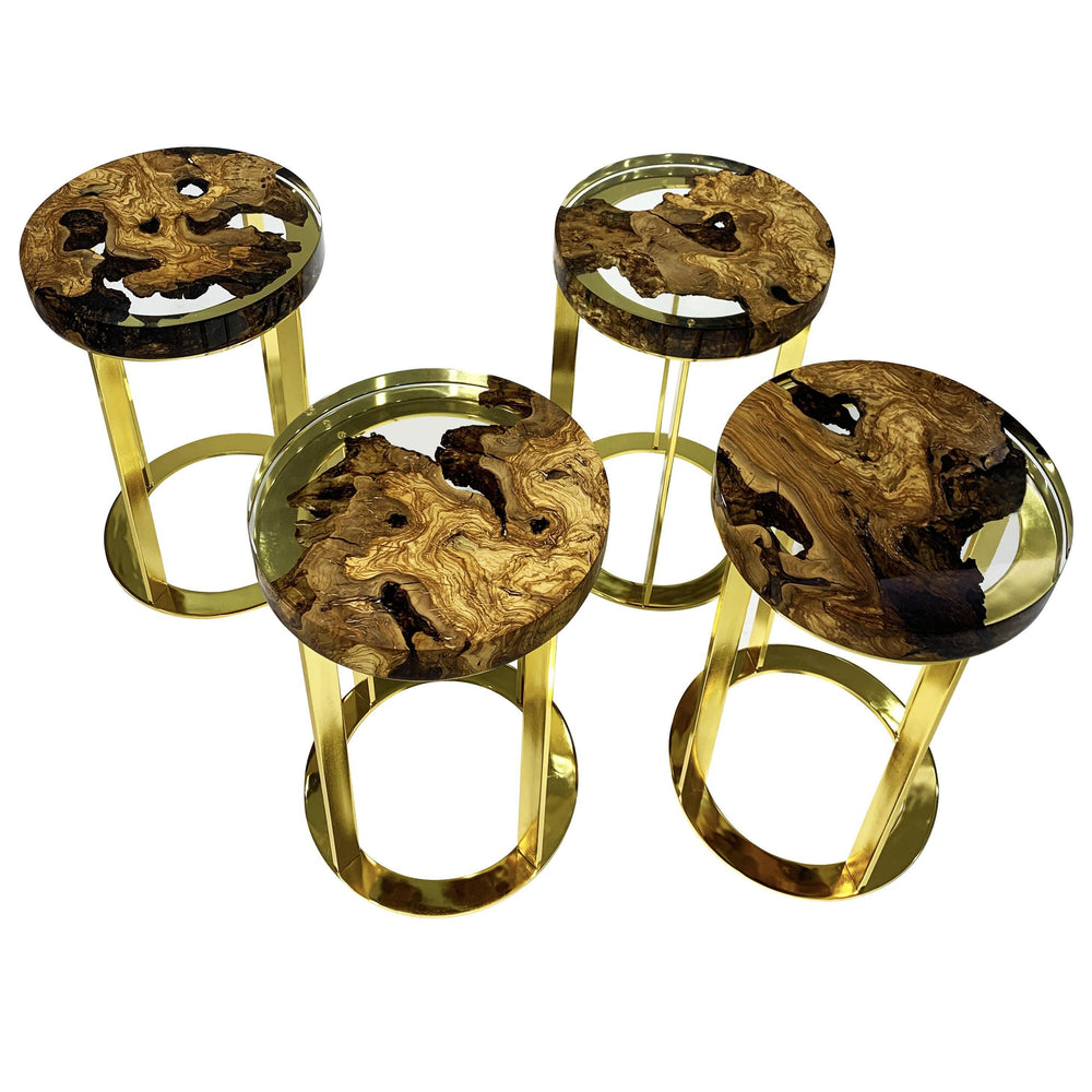 Olive Wood End Table - End & Side Table - www.arditicollection.com - Olive Wood End & Side Table, dining tables, dining chairs, buffets sideboards, kitchen islands counter tops, coffee tables, end side tables, center tables, consoles, accent chairs, sofas, tv stands, cabinets, bookcases, poufs benches, chandeliers, hanging lights, floor lamps, table desk lamps, wall lamps, decorative objects, wall decors, mirrors, walnut wood, olive wood, ash wood, silverberry wood, hackberry wood, chestnut wood, oak wood