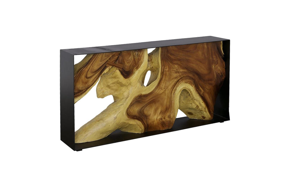 Framed Console Table Natural TH107958 Consoles Phillips Collection