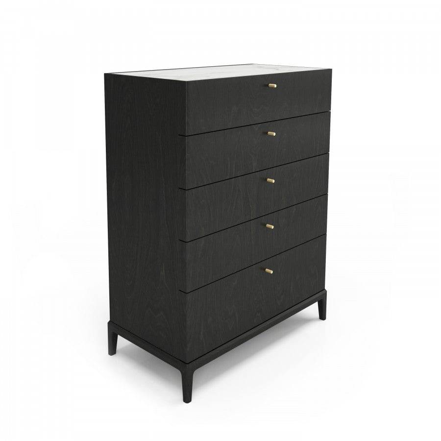 HEMRIK 5 DRAWER CHEST By Huppe Chests Huppe