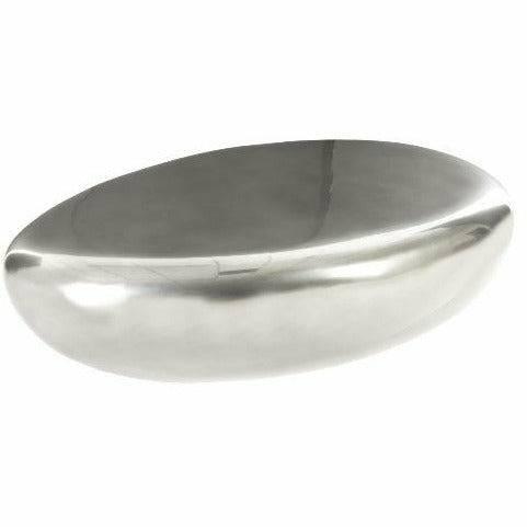River Stone Coffee Table Liquid Silver Coffee Tables Phillips Collection