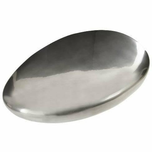 River Stone Coffee Table Liquid Silver Coffee Tables Phillips Collection