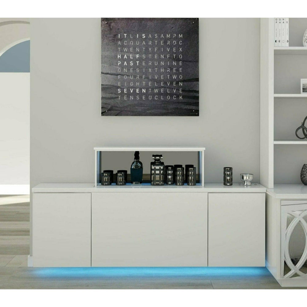 Timeless Hidden Bar With Nexus Lift 1 Entertainment Centers Modern Studio